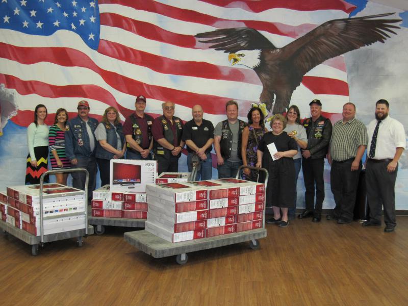 TV donation from Patriot Guard